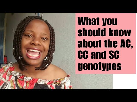 What you should know about the AC, CC and SC genotypes