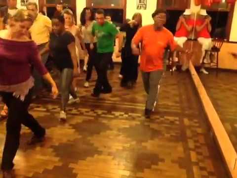 Aulas de jazz steps com Steven Mitchell no Swing in Rio 201