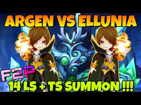 ARGEN JOURNEY PART 2 !!! ELLUNIA LEVEL 5 & PREMIUM SUMMON ON SUMMONERS WAR