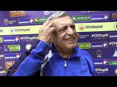 Cupa CEV: Florin Grapă, declarații după Știința Bacău - Zeleznicar Lajkovac 3-0
