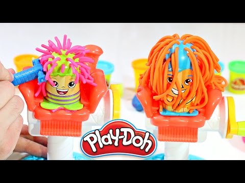 Play-Doh Hair Salon!! Learn Colors with Play Doh | Play Doh Hair Cut Set Review!! Video