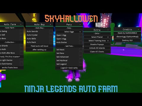 Ninja Legends 2 Script Autofarm Unlock All Get All Codes Inf Ju - how to get light karma ninja legends roblox