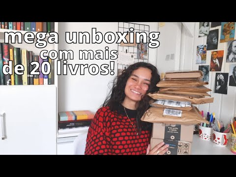 MEGA UNBOXING DE MUITOS LIVROS NOVOS | Quais livros eu adquiri nos últimos tempos?