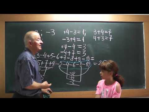 1/2 Lectia 1730 - Clasa 1 - Descoperim Legea semnelor si Inmultirea in Romana si Engleza cu Maria