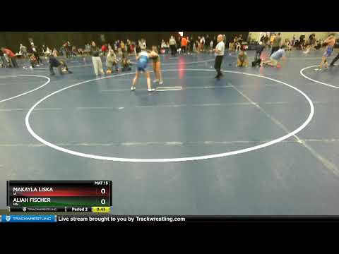 145 Lbs Round 1 - Aliah Fischer, MN Vs Makayla Liska, IA 69ec