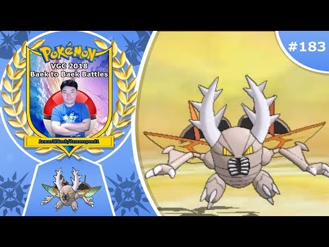 "Mega Pinsir's Aerilate" Pokémon Ultra Sun & Moon VGC 2018 Baek to Baek Battles - Episode 183