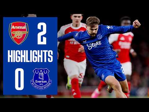 ARSENAL 2-0 EVERTON | Premier League highlights