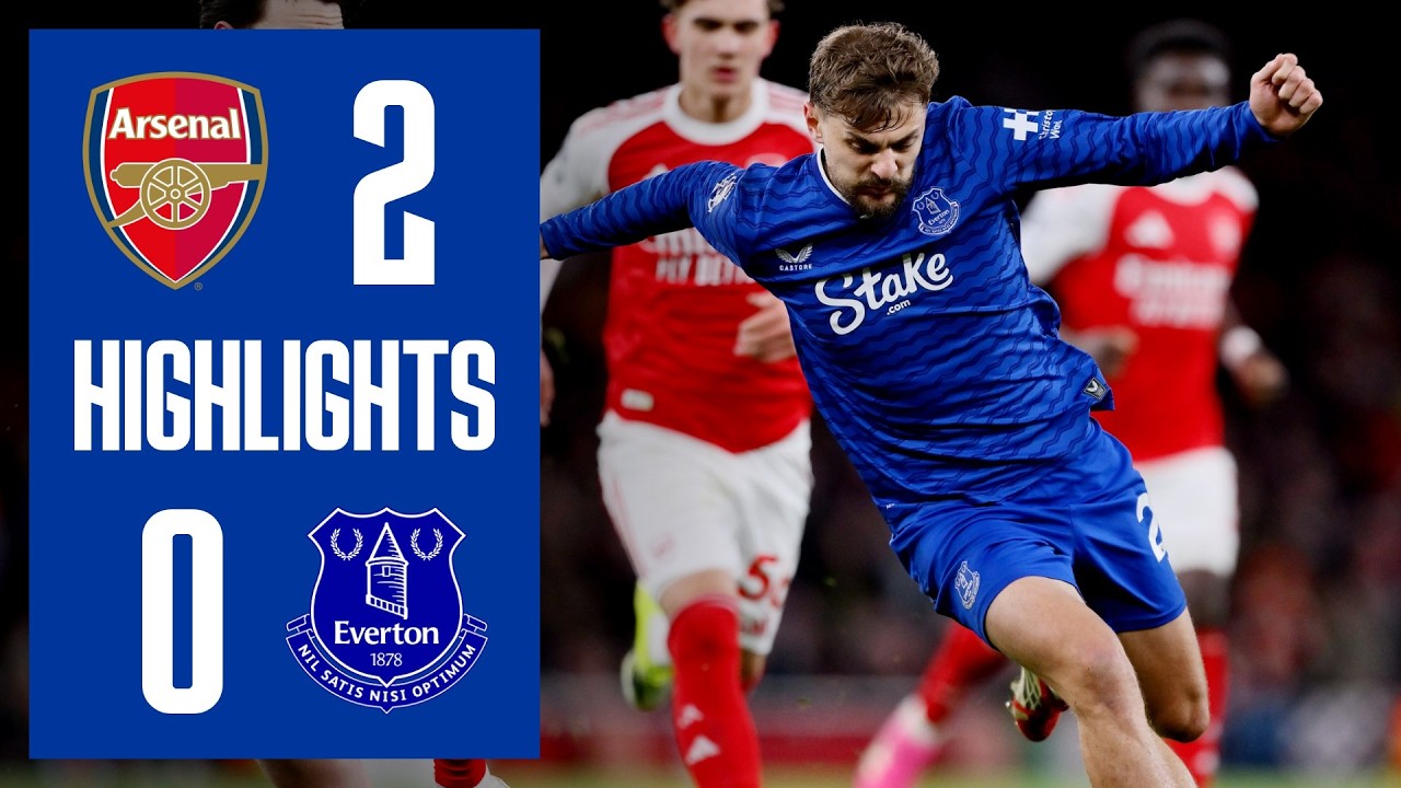 Arsenal vs Everton Highlights