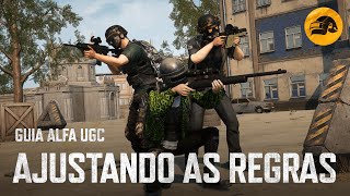PUBG | Guia do Alfa UGC 3: Ajustando as Regras