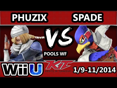 KiT 15 - ST VG Phuzix (Sheik) Vs. Spade (Captain Falcon, falco) SSB4 Pools WF - Smash 4 Wii U