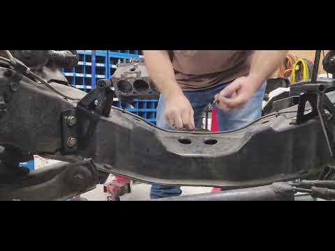 Install The Side Motor Mounts For The 57 Chevy