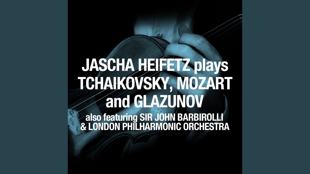 Concerto in A Minor for Violin and Orchestra, Op. 82: II. Andante sostenuto