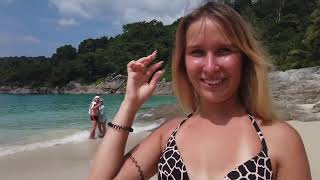 Russian Model Photo Shoot Phuket Thailand Freedom Beach