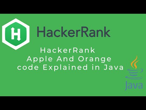 Hackerrank Apple And Orange Problem Explained With Code In Java