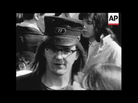 The rites of spring, among the youth groups called "hippies" or "beatniks" in the US, this year feat