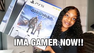 my very 1st console! | unboxing my PS5