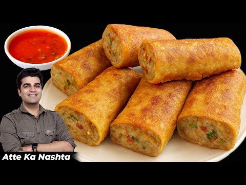 मेरी WIFE हफ्ते में 3 बार मुझसे यही बनवाती है। ATTE ka Anokha NEW Nashta | HEALHTY BHI TASTY BHi