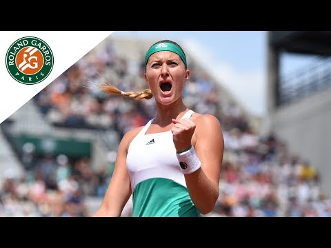 Kristina Mladenovic v Garbine Muguruza Highlights - Women's Round 4 2017 I Roland-Garros