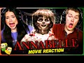 ANNABELLE Movie Reaction! | Annabelle Wallis