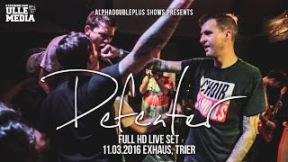 Defeater - FULL HD LIVE SET - Exhaus, Trier - 11.03.2016