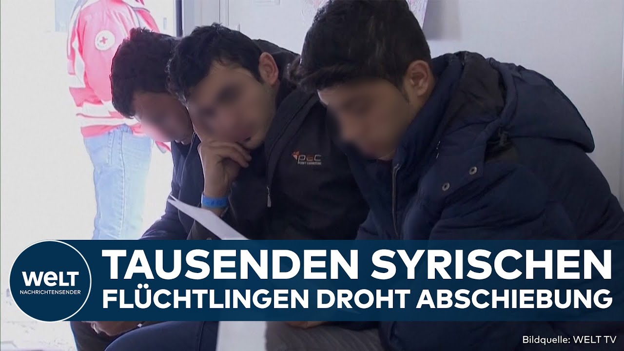 ASYL: Behörden prüfen Schutzstatus! Tausenden syrischen Geflüchteten droht Abschiebung