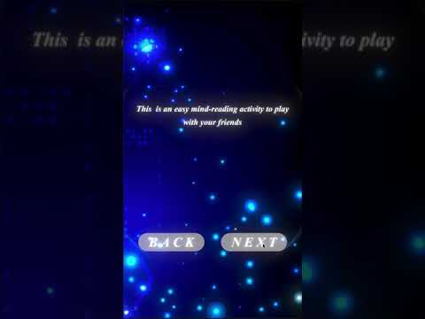 A mind-reading activity Video