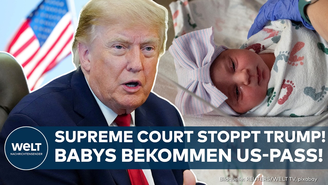 USA: Trump-Plan gescheitert! "250.000 Babys werden automatisch Amerikaner!"