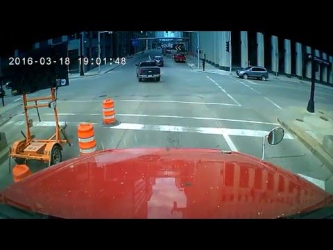 coming up on a bad accident in Des Moines