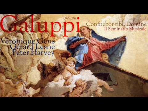 B. Galuppi - Confitebor tibi, Domine - for soprano, alt, bass & continuo