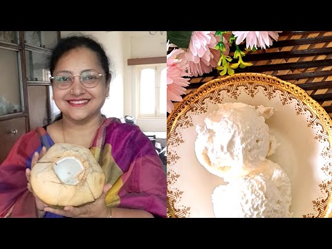 TENDER COCONUT ICE-CREAM RECIPE | EASY & SIMPLE RECIPE