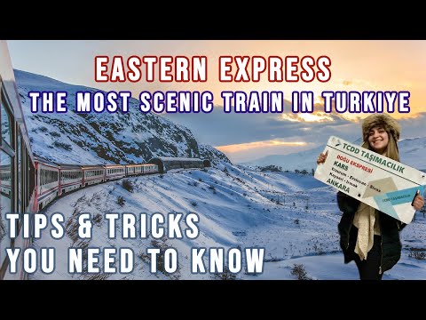 6USD 30-HR RIDE ON THE MOST SCENIC TRAIN IN TURKIYE | DOGU EKSPRESI