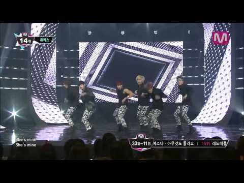 유키스_내 여자야 (She's mine by UKISS@Mcountdown 2013.11.14)