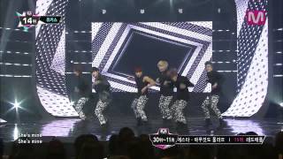 유키스_내 여자야 (She&#39;s mine by UKISS@Mcountdown 2013.11.14)