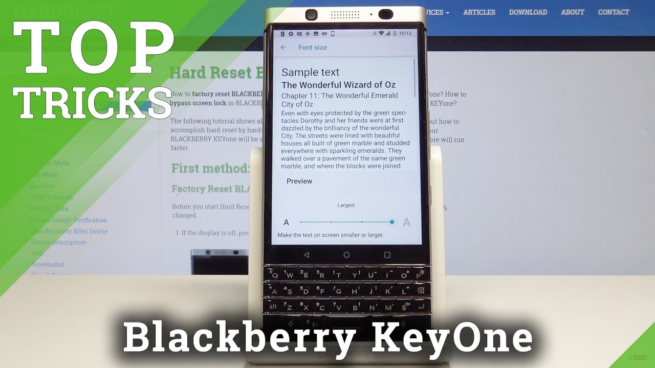 Top Tricks Blackberry KeyOne - Coolest Features / Best Tips