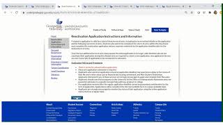 GSU Admissions Reactivation Tutorial