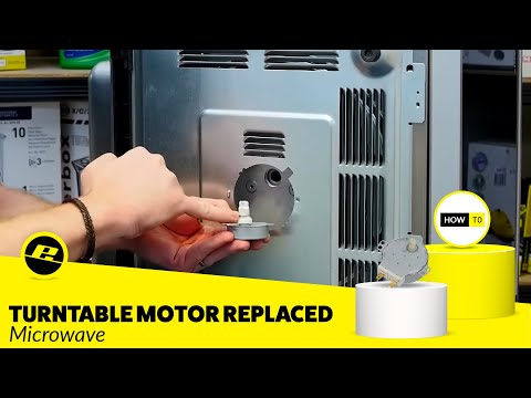 How to Replace a Microwave Oven Turntable Motor