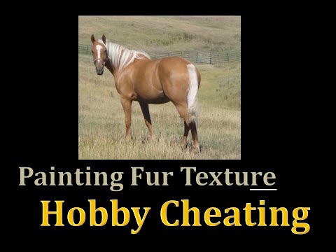Hobby Cheating 251 - How to Paint Fur Texture