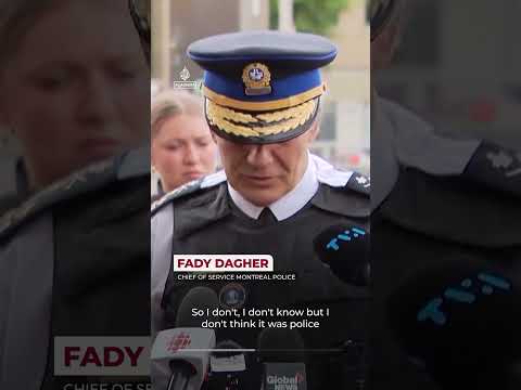 Video shows deadly shooting in Montreal, Canada  | AJ #shorts