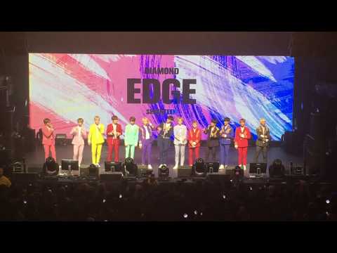[fancam] 170827 seventeen diamond edge nyc @ terminal 5 - introductions and ment1