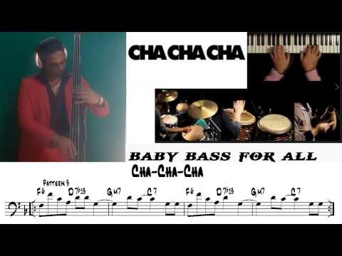 Cha Cha Cha bass patterns by Emilio Labardi (Cuba)