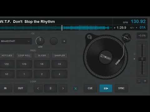 W.T.F. -  Don't  Stop the Rhythm (Radio Edit) Italo Disco 2020