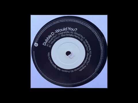 Dubble D - Would You? (Acapella)