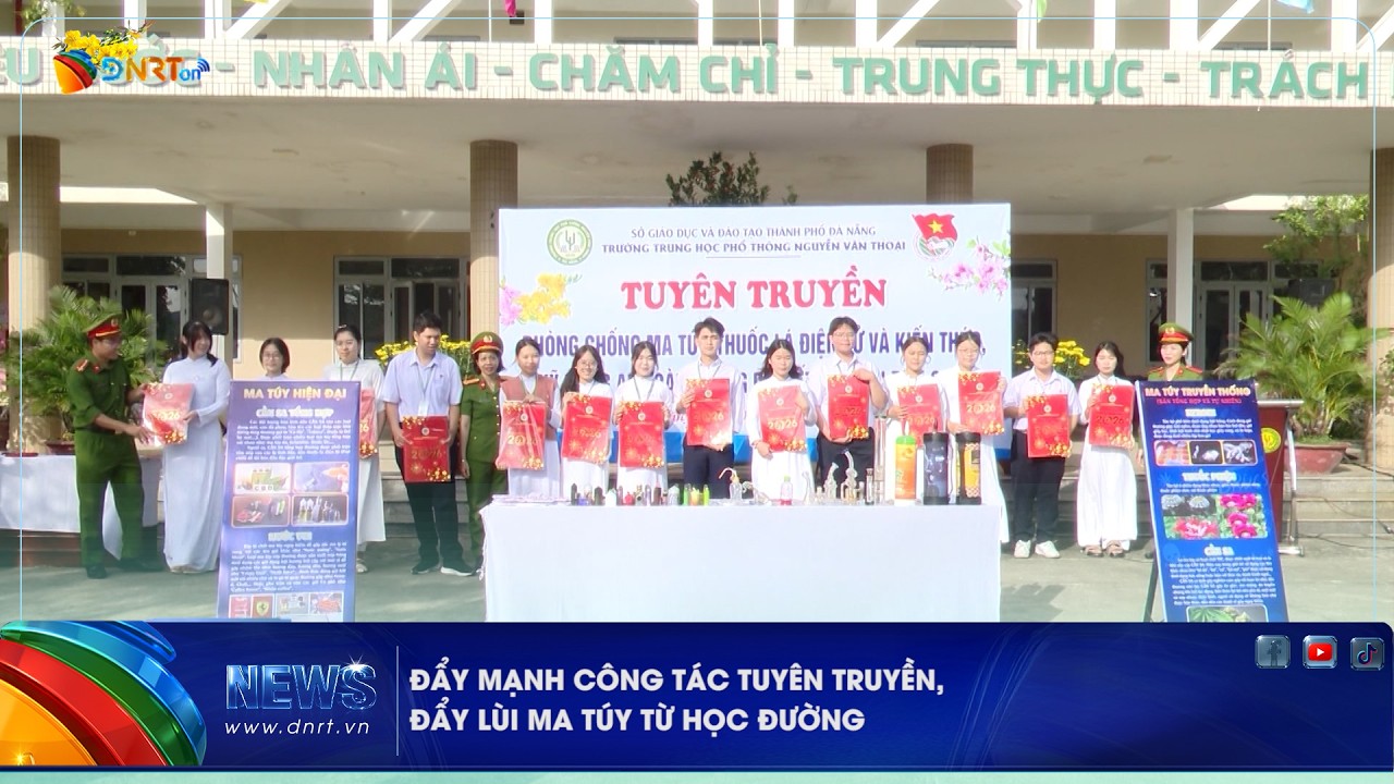 ĐẨY MẠNH CÔNG TÁC TUYÊN TRUYỀN, ĐẨY LÙI MA TÚY TỪ HỌC ĐƯỜNG