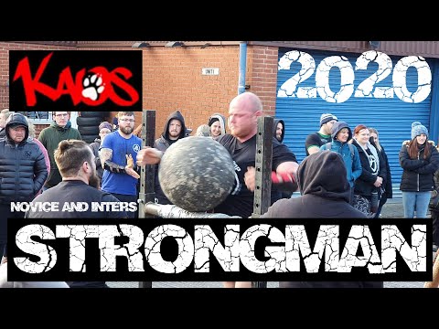 Kaos Novice and Inters Strongman 2020