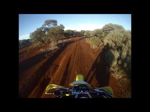 Outback motorbike riding