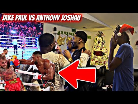 CRAZY TKO! Anthony Joshua Vs Jake Paul | (REACTION!!!)
