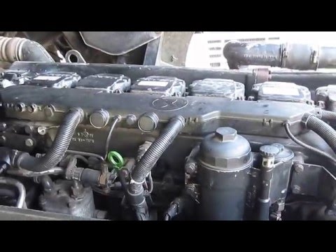 Man TGA 460 - engine running