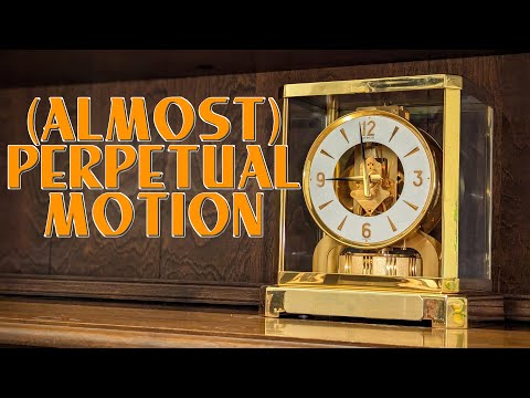 The Atmos Clock - A striking timepiece and scientific marvel - It has the power to wind itself!