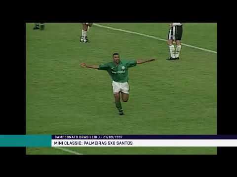 Palmeiras 5 x 0 Santos Brasileiro 1997
