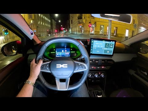DACIA SANDERO STEPWAY Facelift 2026 - NIGHT POV test drive & REVIEW (LPG version)